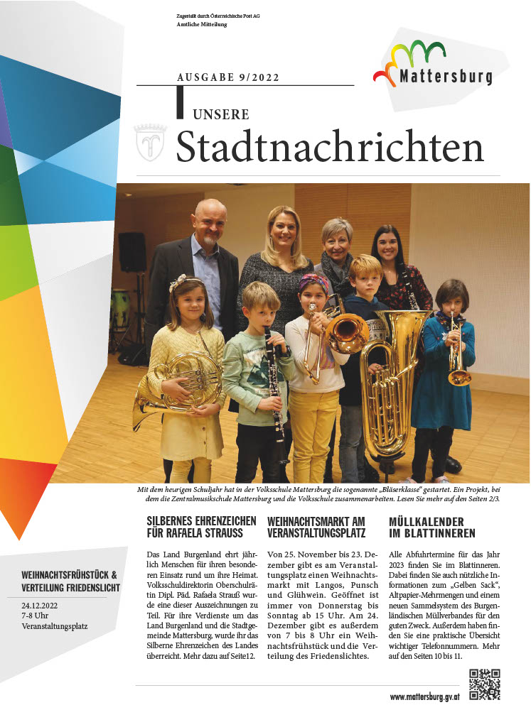 Unsere Stadtnachrichten Ausgabe 9/2022
